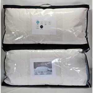 NWT SHEEX 2PK Original Performance Down Alternative Sleeper Pillow KING 10